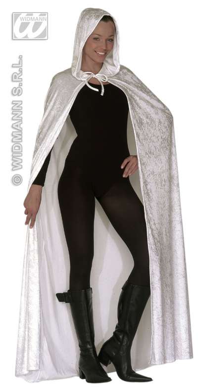 Hooded Cape White 3487W