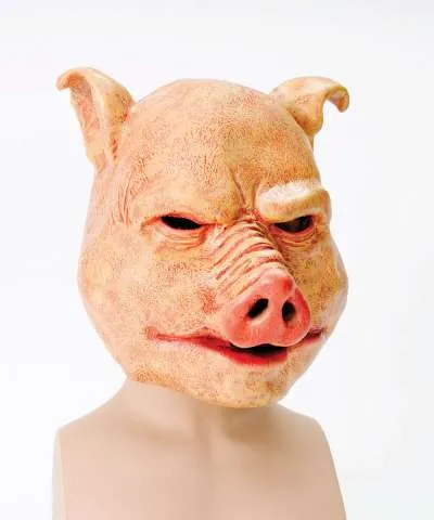 Horror Pig Ovehead Mask