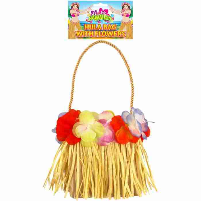 Hula Bag With Flowers U09596