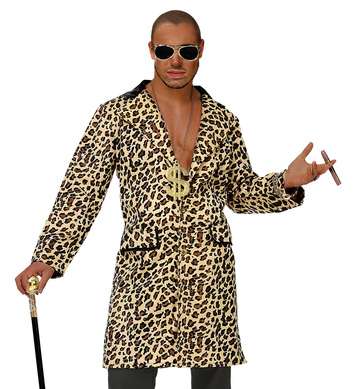 Hustler Costume Leopard Skin 8584 a
