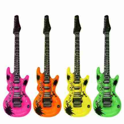 Inflatable Guitar 106cm Assorted X9911311