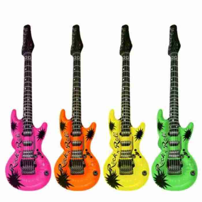 Inflatable Guitar 106cm Assorted X9911311