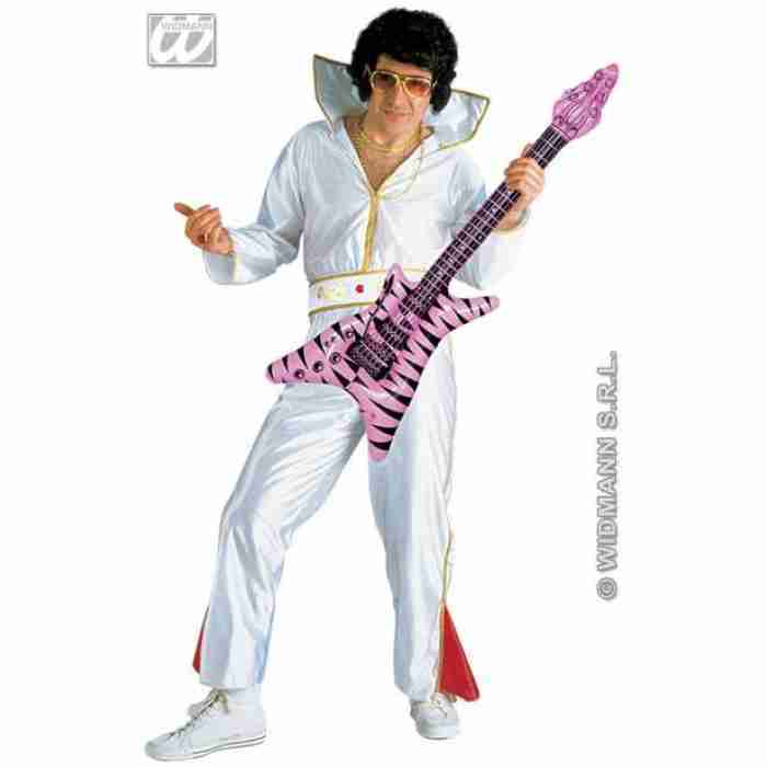 Inflatable Guitar Pink Black 2394H f img