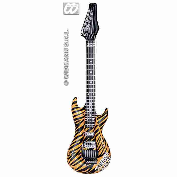Inflatable Guitar Tiger Stripes 2394HD img