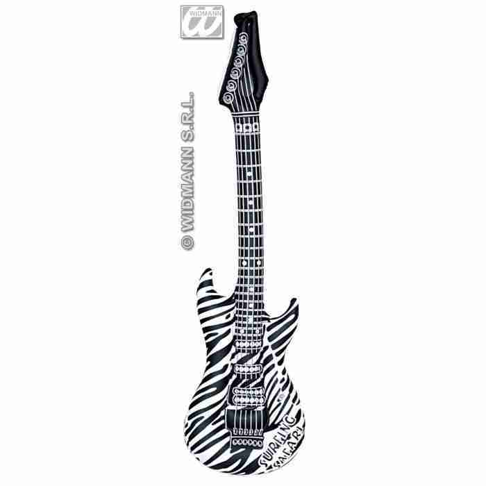 Inflatable Guitar Zebra 105cm 2394H a img