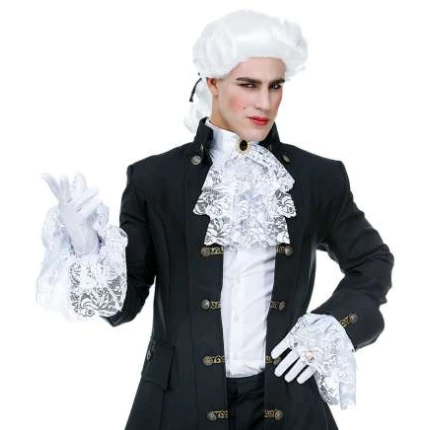 Jabot Lace With Gem