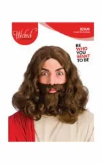 Jesus Wig & Beard - Image 2