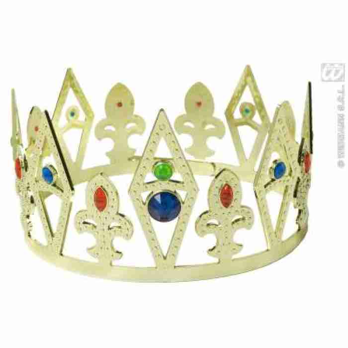 Jewelled King Queen Crown