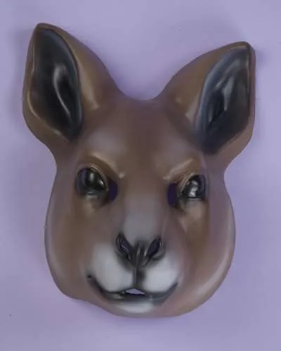 Kangaroo Mask - Plastic