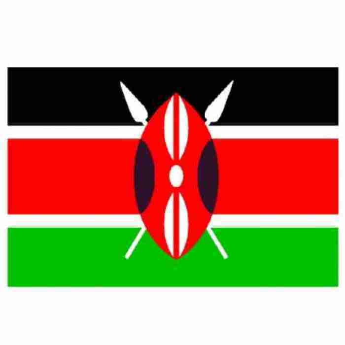 Kenya Flag F77214