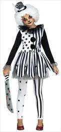 Killer Clown Child Costume