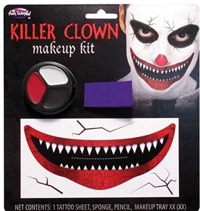 Killer Clown Make Up Big Mouth Clown FW 5690C