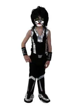 Kiss Catman Screenprint Costume - Child