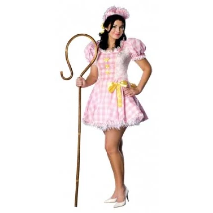 LIL Bo Peep Dress and bonnet img