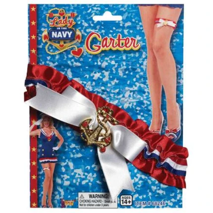 Lady in the Navy Garter