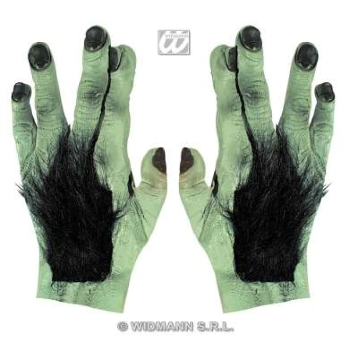 Latex Maxi Hairy Frankie Hands - Image 1