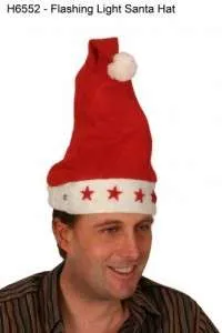 Light Up Santa Hat