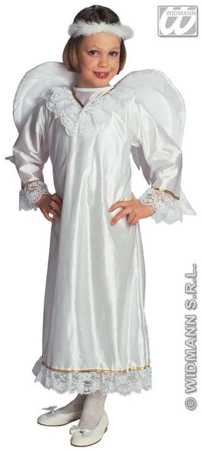 Little Angel Girl - White
