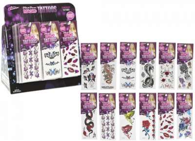 Magic Tattoos Small Assorted 948001