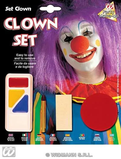 Make-Up Set with Accessory - Clown