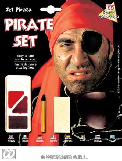 Make-Up Set with Accessory - Pirate