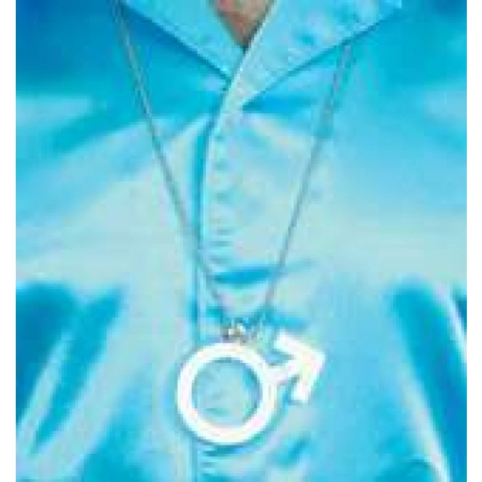 Male Sign Medallion - Image 1