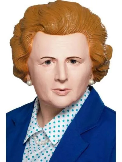 Margaret Thatcher Overhead Mask
