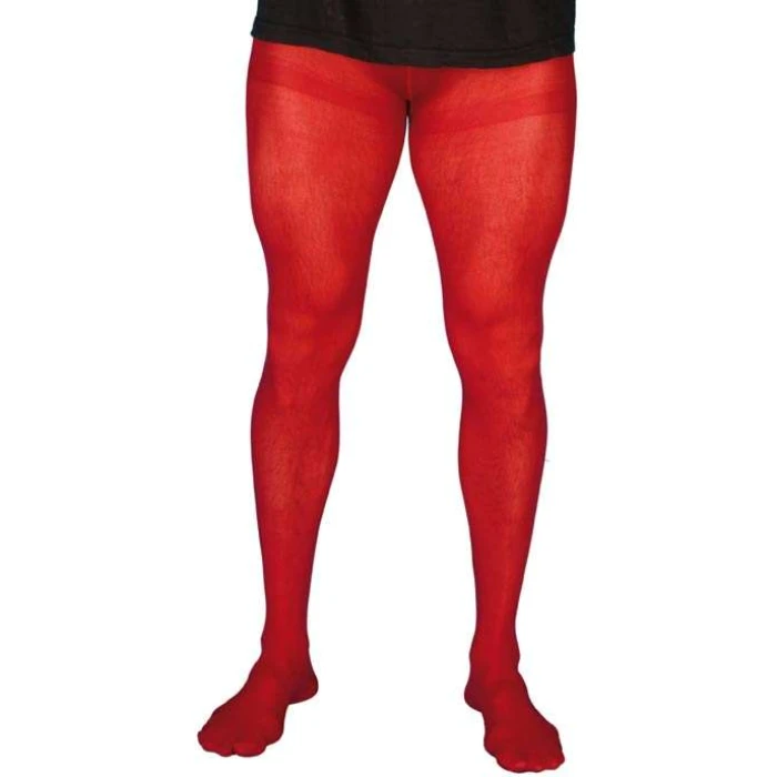 Mens Tights Burgundy - Image 1