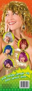 Metallic Tinsel Wig 6 Colours 85901 img