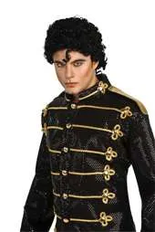 Michael Jackson - Curly Adult Wig