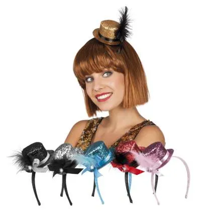 Mini Glitter Hat