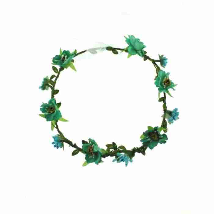 Mint Green Sunflower Hair Garland ZHG15012MINT