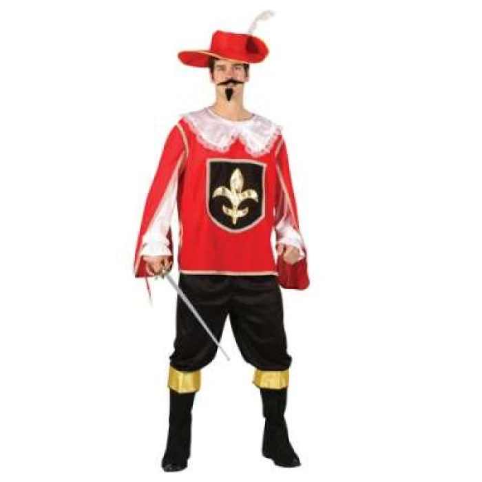Musketeer- Red - Image 1