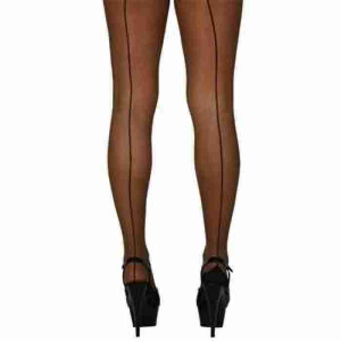 Natural Tights with Back Seam ts7073