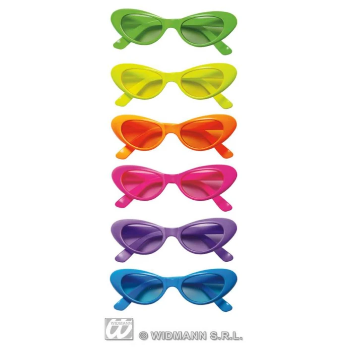 Neon Cateye Glasses - Image 1