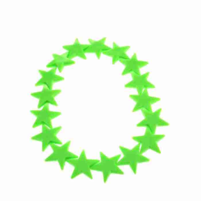 Neon Green Star Necklace img