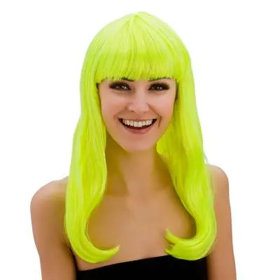 Neon Green Wig