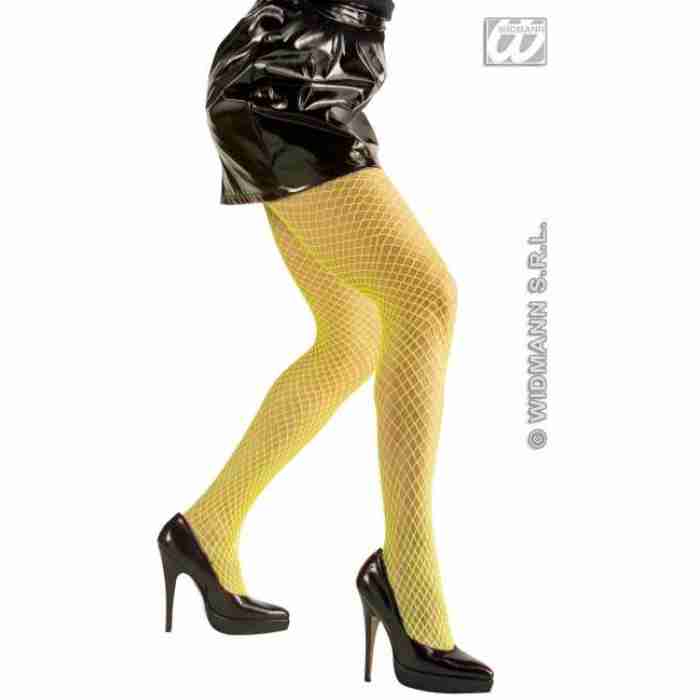 Neon Wide fishnet Pantyhose 4759F b