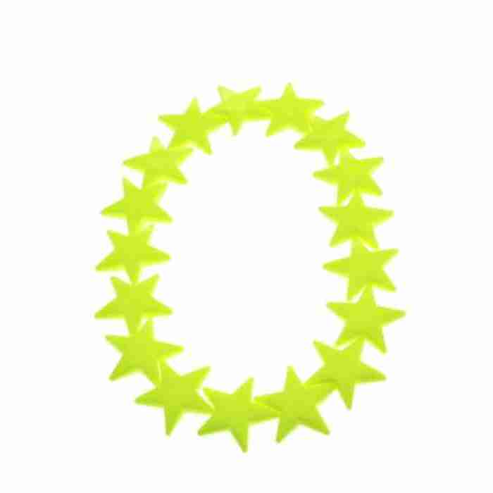 Neon Yellow Star Necklace img