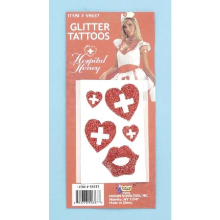 Nurse Glitter Tattoos