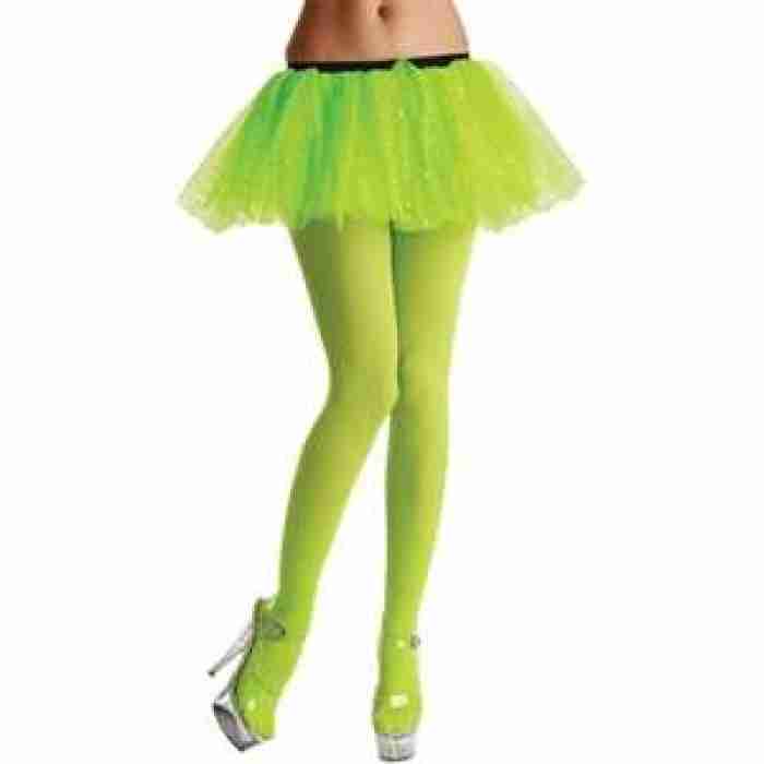 Opaque Tights Neon Green ts7024
