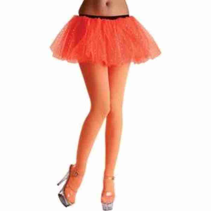 Opaque Tights Neon Orange ts7026