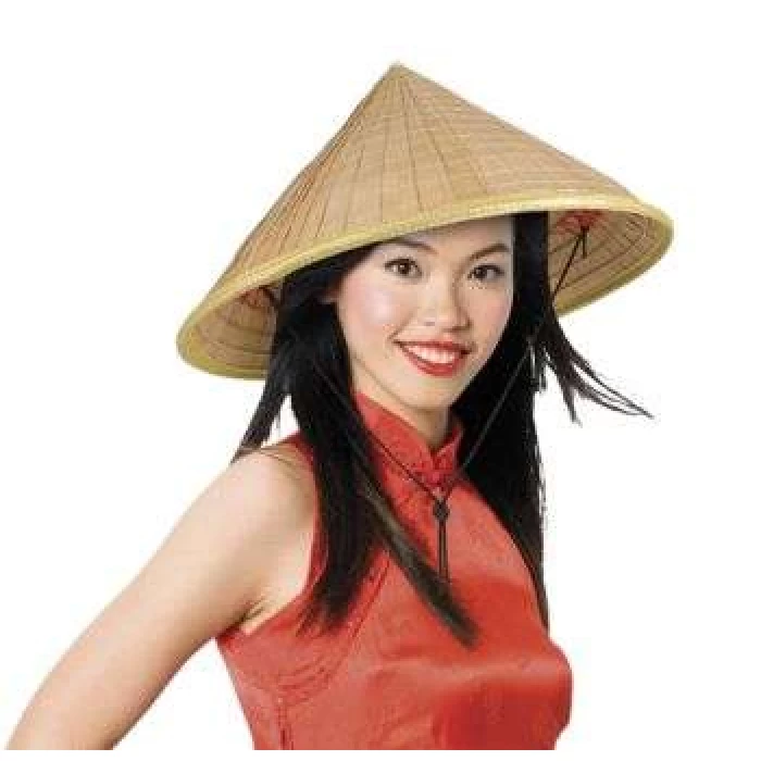 Oriental Straw Hat - Image 1