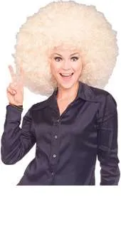 Oversized Afro- Blonde