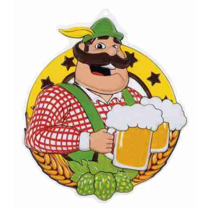 PVC 'Werner' Wall Decoration - Image 1