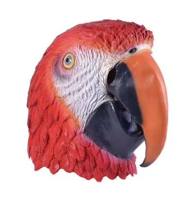 Parrot Mask - Red