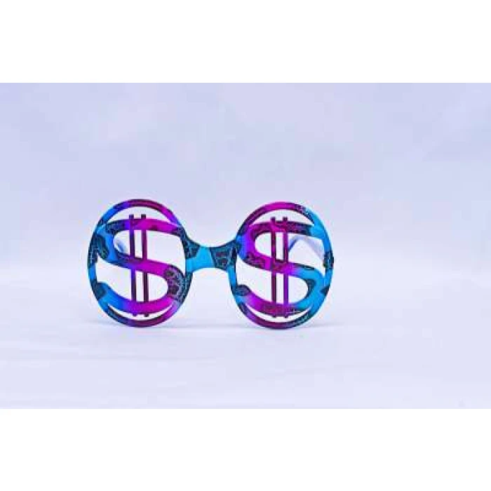 Party Glasses Dollar Sign - Image 1