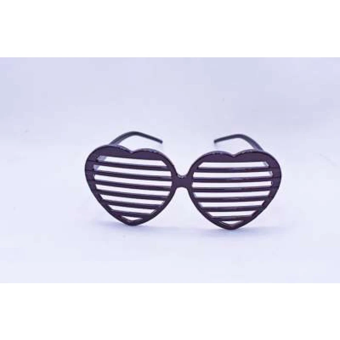 Party Glasses Heart Grid - Image 1