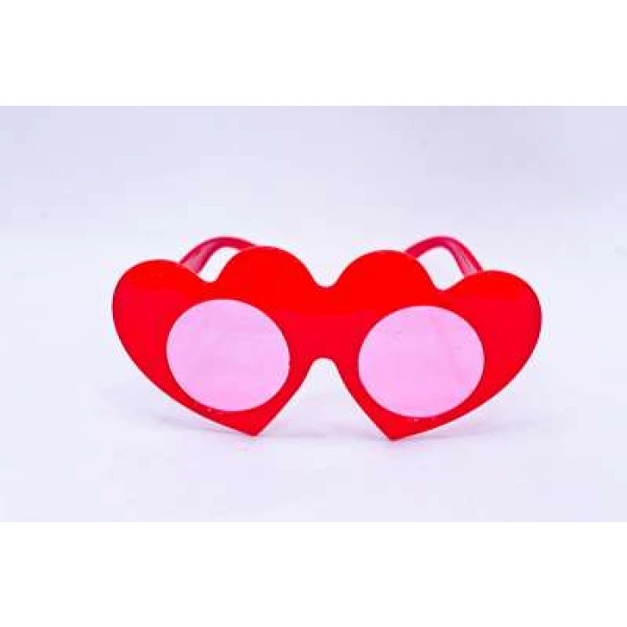 Party Glasses Heart - Image 1