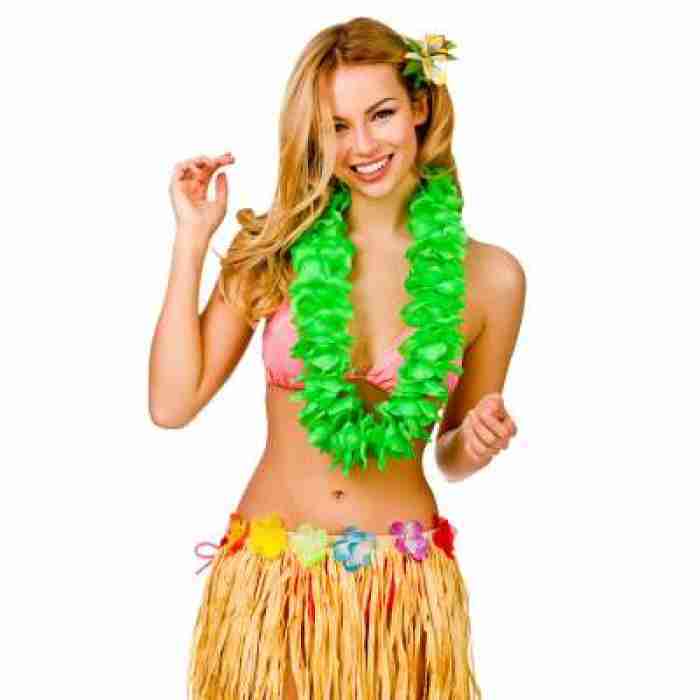 Petal Lei Green HAW 9406